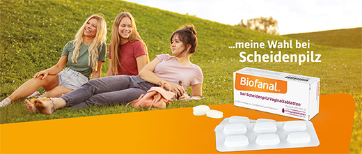BIOFANAL nuo makšties mikozės 100 000 I.U. makšties tablečių, 12 vnt
