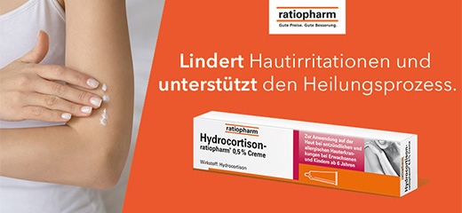 HYDROCORTISON-ratiopharm 0,5 % kremas, 30 g