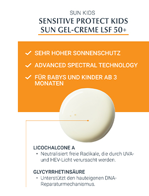 EUCERIN Sun Kids gelinis kremas LSF 50+, 200 ml
