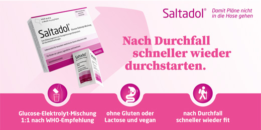 SALTADOL Elektrolitų geriamasis tirpalas, 12 vnt