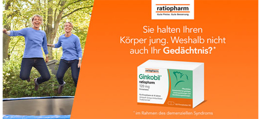 GINKOBIL-ratiopharm 120 mg plėvele dengtos tabletės, 30 vnt