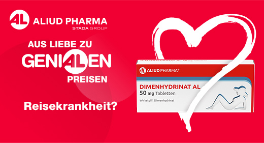 DIMENHYDRINAT AL 50 mg tabletės, 20 vnt