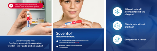 SOVENTOL Purškalas nuo niežulio, 8 ml