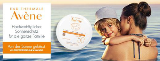 AVENE Kompaktinis kremas nuo saulės SPF 50 aukso, 10 g