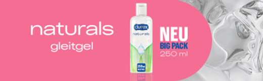 DUREX naturals lubrikantas extra sensitive, 100 ml