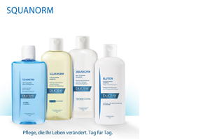 DUCRAY SQUANORM Šampūnas nuo sausų pleiskanų, 200 ml