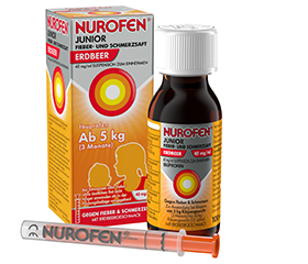 NUROFEN Jaunesniojo karščiavimo ir skausmo sultys žemės.40 mg/ml, 100 ml