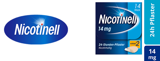 NICOTINELL 14 mg/24 val. pleistras 35 mg, 14 vnt