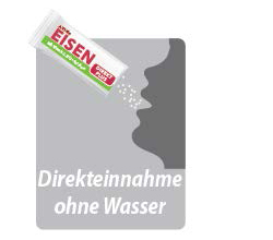 EISEN DIREKT plius vitaminas C+folio rūgštis+B12 milteliai, 60 vnt