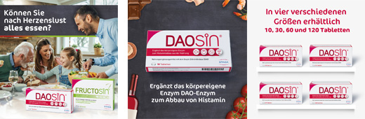 DAOSIN Tabletės, 120 vnt