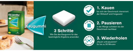 NICORETTE Kramtomoji guma 4 mg šviežių vaisių, 210 vnt
