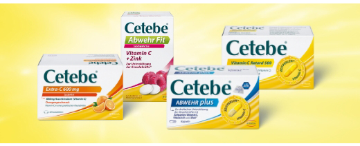 CETEBE "Defence Fit" pastilės, 20 vnt