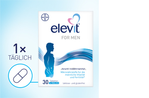 ELEVIT vyrams tabletės, 30 kapsulių