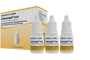 CORNEREGEL Skystis akių lašams, 3X10 ml