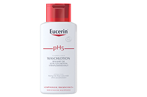 EUCERIN pH5 prausiklis jautriai odai, 200 ml