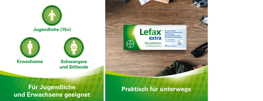LEFAX papildomos kramtomosios tabletės, 20 vnt
