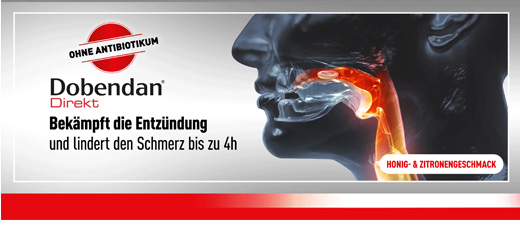 DOBENDAN Tiesiogiai Flurbiprofenas 8,75 mg pastilės, 36 vnt