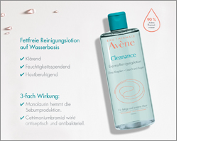 AVENE "Cleanance" micelinis valomasis losjonas, 400 ml