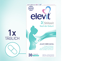 ELEVIT 3 minkštos laktacijos kapsulės, 30 vnt