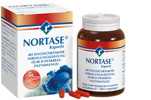 NORTASE Kapsulės, 20 vnt