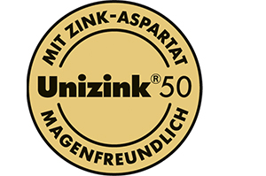 UNIZINK 50 enterinėmis plėvele dengtų tablečių, 100 vnt