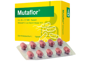 MUTAFLOR Žarnynui atsparios kietosios kapsulės, 50 vnt