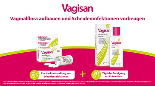 VAGISAN ProbioFlora pieno rūgšties bakterijų makšties kapsulės, 8 vnt
