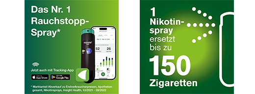 NICORETTE Mėtų purškalas 1 mg/purškiamasis švirkštas NFC, 1 vnt