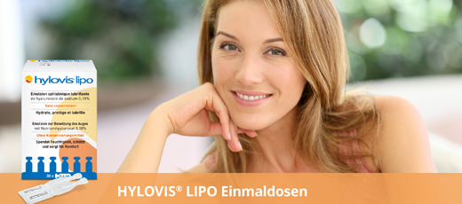 HYLOVIS Lipo akių lašai, 30X0,4 ml, vienos dozės pipetės