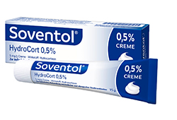 SOVENTOL Hydrocort 0,5 % kremas, 15 g