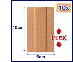 HANSAPLAST Elastinis gipsas 6 cmx1 m, 1 vnt