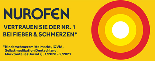 NUROFEN Jaunesniojo karščiavimo ir skausmo sultys žemės.40 mg/ml, 100 ml