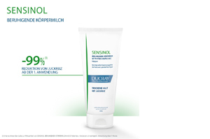 DUCRAY SENSINOL Raminamasis kūno pienas, 200 ml