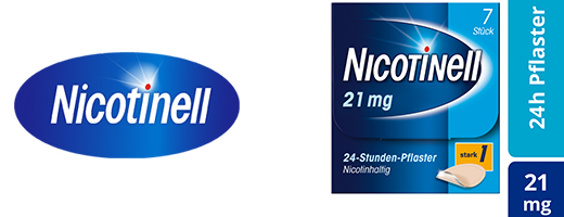 NICOTINELL 21 mg/24 val. pleistras 52,5 mg, 7 vnt