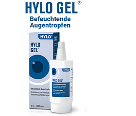 HYLO-GEL Akių lašai, 10 ml