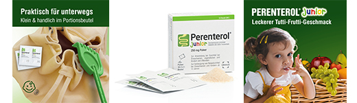 PERENTEROL Junior 250 mg miltelių paketėlis, 10 vnt