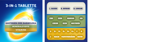 BION3 50+ Energijos tabletės, 30 kapsulių