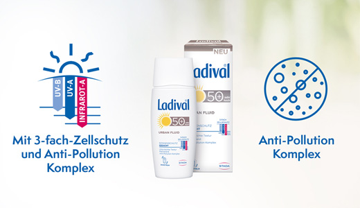 LADIVAL "Urban Fluid" LSF 50+, 50 ml