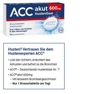 ACC Acute 600 šnypščiančiųjų tablečių, 10 vnt