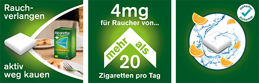 NICORETTE Kramtomoji guma 4 mg šviežių vaisių, 210 vnt