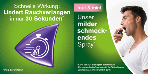 NICORETTE Vaisių & Mėtų purškalas 1 mg/purškalas NFC, 2 vnt