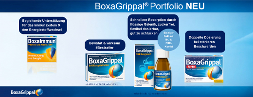 BOXAGRIPPAL Šaltas sirupas, 100 ml
