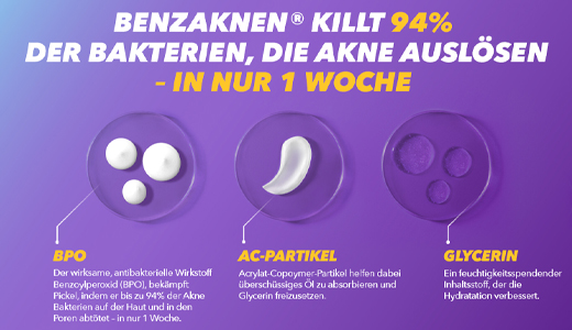 BENZAKNEN Skalbimo 5 % suspensija, 2X100 g