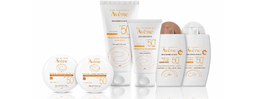 AVENE Kompaktinis kremas nuo saulės SPF 50 aukso, 10 g