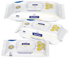 BACILLOL 30 jautrių servetėlių "Flow-Pack", 80 vnt