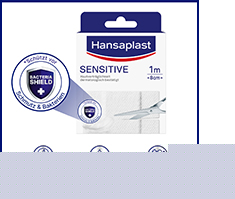 HANSAPLAST Jautrus hipoalerginis gipsas 8 cmx1 m, 1 vnt