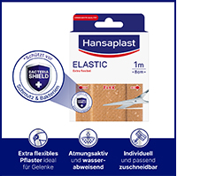 HANSAPLAST Elastinis gipsas 8 cmx1 m, 1 vnt