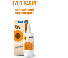 HYLO-PARIN Akių lašai, 10 ml