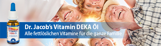 VITAMIN DEKA Dr. Jokūbo aliejaus lašai, 20 ml