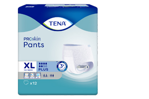 TENA PANTS Super L vienkartinės kelnės, 12 vnt